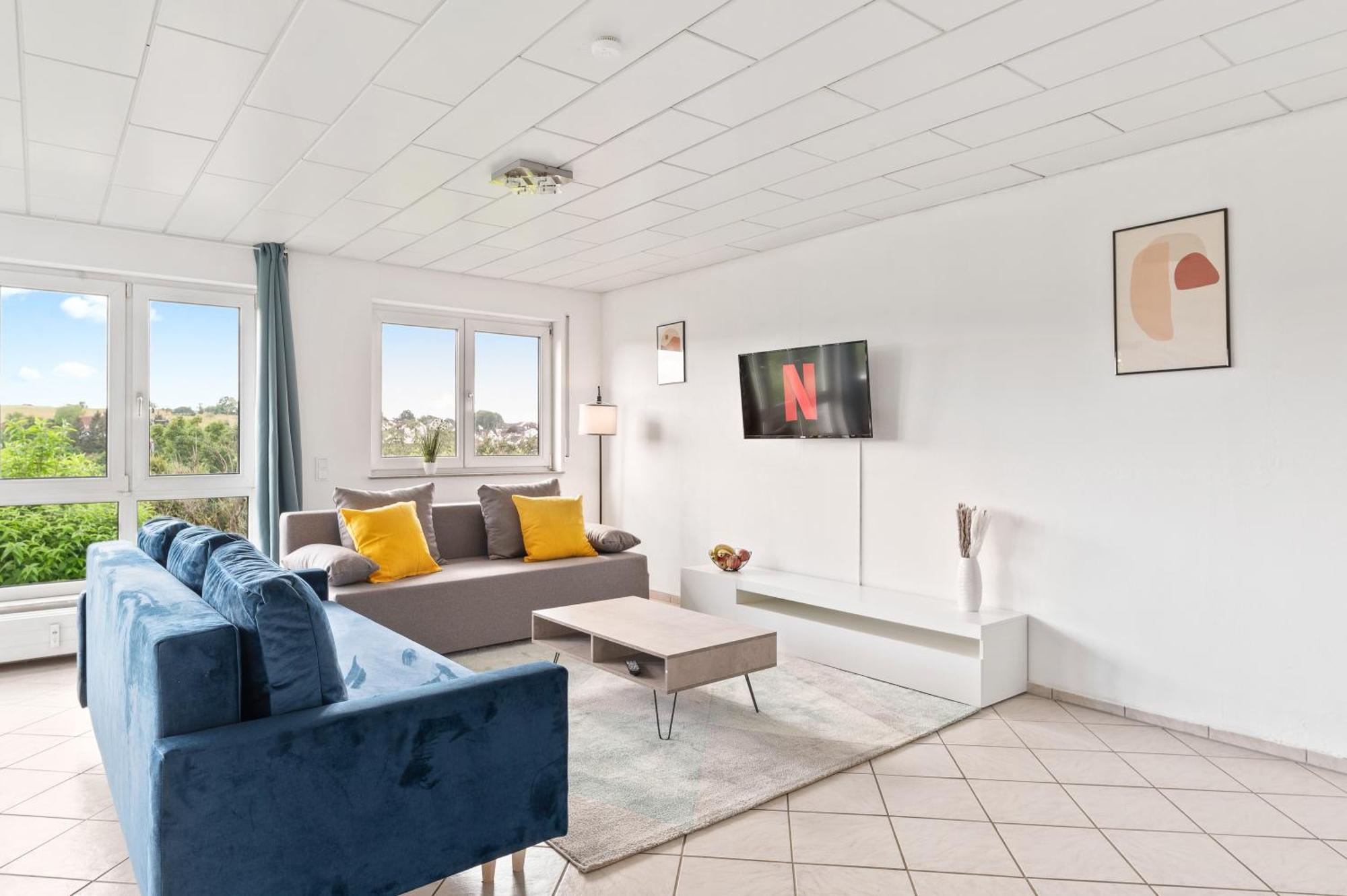 Apartmán Sunshine - 4 Personen Airport Messe Mit Tg-Garage Ostfildern Exteriér fotografie