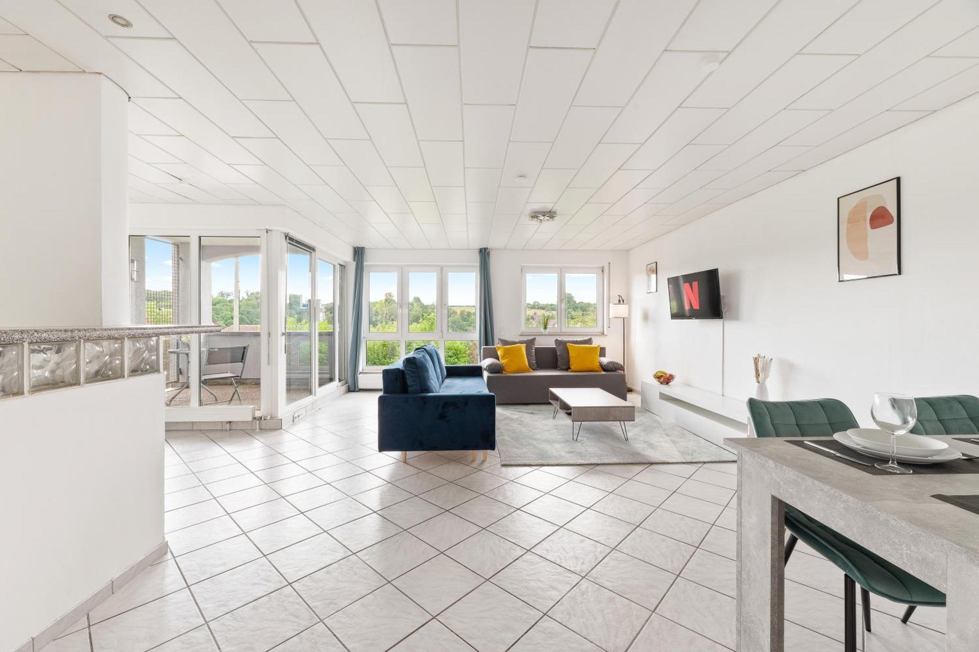 Apartmán Sunshine - 4 Personen Airport Messe Mit Tg-Garage Ostfildern Exteriér fotografie