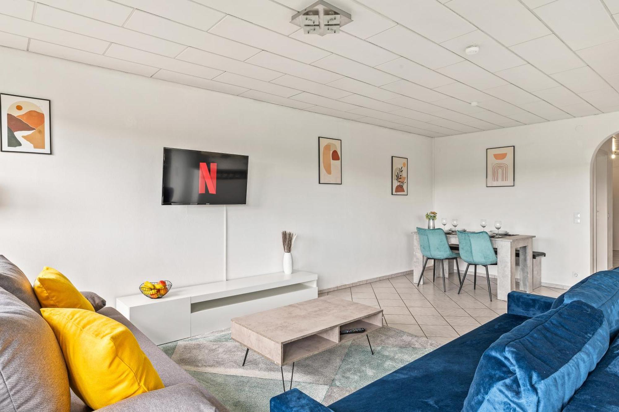 Apartmán Sunshine - 4 Personen Airport Messe Mit Tg-Garage Ostfildern Exteriér fotografie