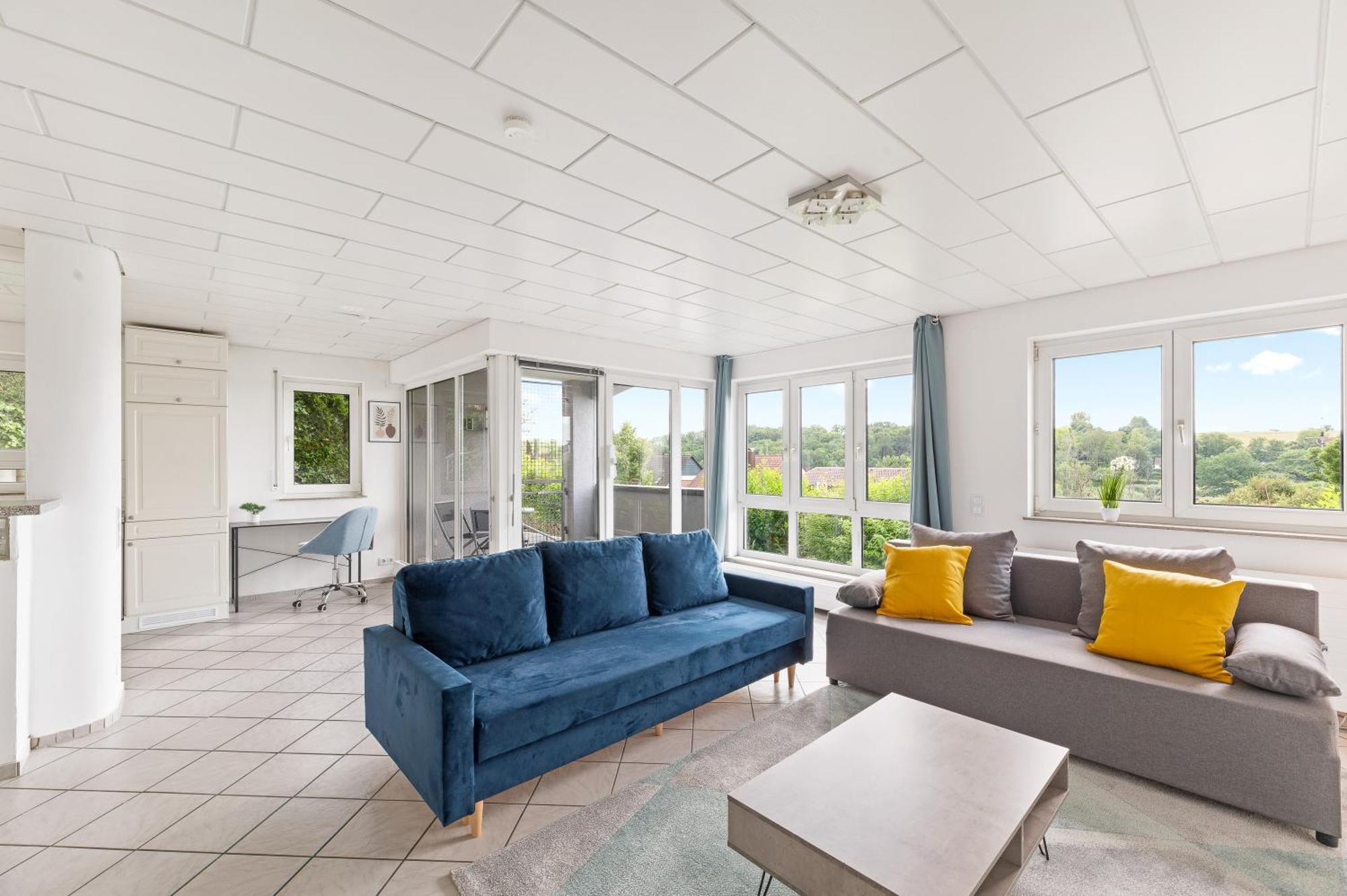 Apartmán Sunshine - 4 Personen Airport Messe Mit Tg-Garage Ostfildern Exteriér fotografie